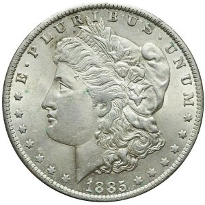 USA, $1 1885 O, New Orleans, Morgan type, beautiful