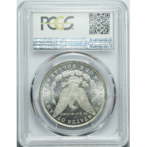 USA, $1 1885 O, New Orleans, Morganův typ, PROOFLIKE, krásný