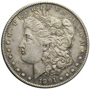 USA, 1 dolár 1891 S, San Francisco, typ Morgan