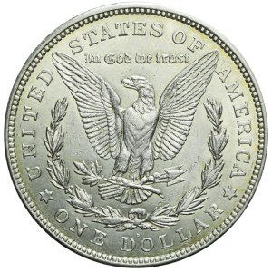 USA, 1 dolar 1921 D, Denver, typ Morgan