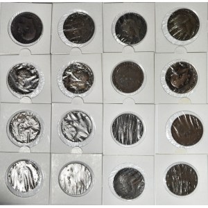 Anglia, zestaw 16 szt. monet 1 Pens 1903-1945