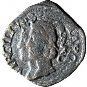 Italy, Mantua, Federico II Gonzaga 1519-1540 AE-Quattrino