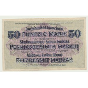 Kowno 50 marek 1918, ser. A