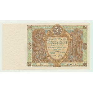 50 złotych 1929, ser. EJ