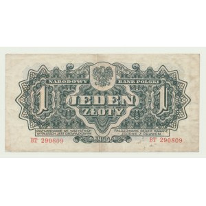 1 złoty 1944 ...owym, ser. BT