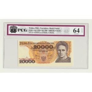 20 000 zlatých 1989, sér. AN