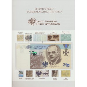 PWPW, Persons and Documents Special Edition No. 4 with bills: 64, Chess and Col. Ignacy Matuszewski