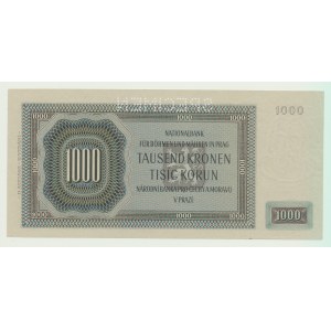 Czechy i Morawy, 1.000 koron 1942, SPECIMEN