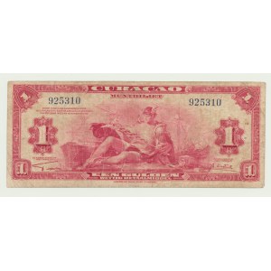 Curacao, 1 Guilder, 1942, American Bank Note Company