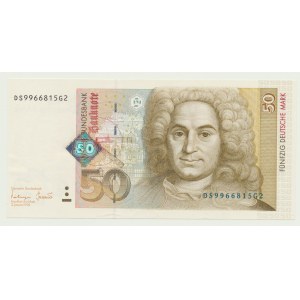 Niemcy, BDR, 50 marek 1996, ser. DS