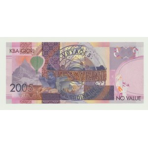 Szwajcaria, Banknot testowy KBA Giori, - Juliusz Verne 2005