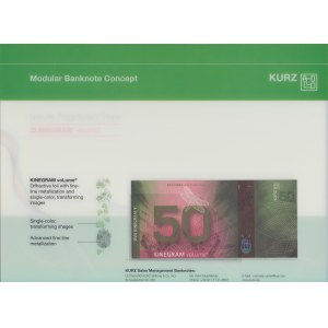 Niemcy, KURZ Modular Banknote Concept - Nature, banknot koncepcyjny