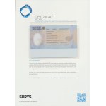Francja, SURYS Identity - przykład bardzo efektownych zabezpieczeń optycznych, 20 kart