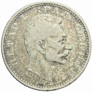 Serbia, Peter I, 50 para 1912