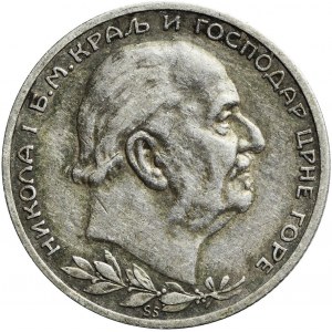 Czarnogóra, Mikołaj I, 1 perper 1912