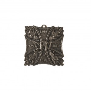 Badge of the 1st Section of the Defense of Lviv.