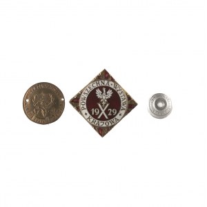 Set of 2 badges POWSZECHNA KRAJOWA EXHIBITION 1929