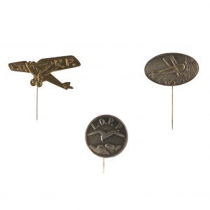 L.O.P.P. badge. - set of 3 pieces