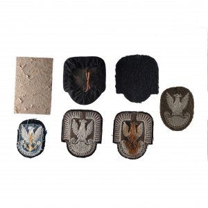 Set of 7 eagles from the communist period