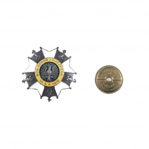 Kopia. Odznaka pamiątkowa 10 Pułk Strzelców Konnych - Łańcut