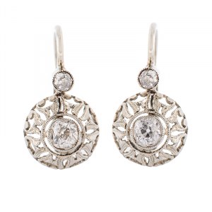 Earrings, 1st half of the 20th century.