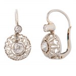 Earrings, 1st half of the 20th century.