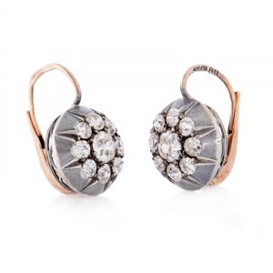 Earrings, Russia, 19th/20th century.