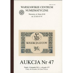 Katalog 47 aukcji WCN, 4.11.2011