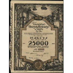 Polen, 25 Aktien zu 1.000 polnischen Mark = 25.000 polnische Mark, 20.06.1923, Warschau