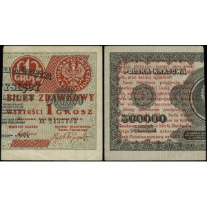Polsko, jízdenka - 1 groš, 28.04.1924