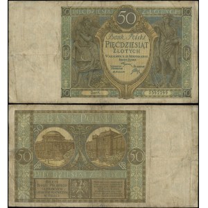 Poland, 50 zloty, 28.08.1925