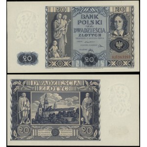 Poland, 20 zloty, 11.11.1936