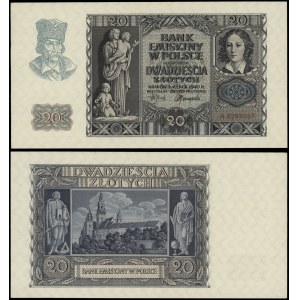 Polsko, 20 zlotých, 1.03.1940