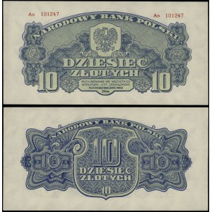 Polen, 10 Zloty, 1944