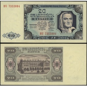 Polen, 20 Zloty, 1.07.1948