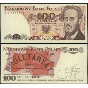 Poland, 100 zloty, 1.06.1986