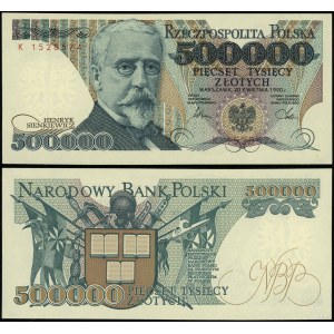 Polska, 500.000 złotych, 20.04.1990