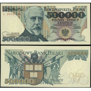 Poľsko, 500 000 PLN, 20.04.1990