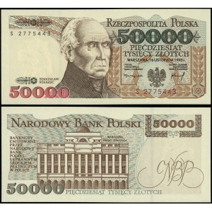 Poľsko, 50 000 PLN, 16.11.1993