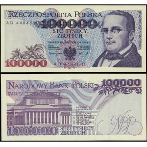 Poľsko, 100 000 PLN, 16.11.1993