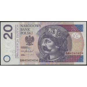 Polska, 20 złotych, 15.09.2016