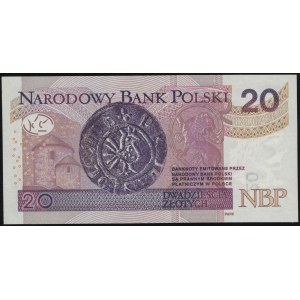 Polska, 20 złotych, 15.09.2016