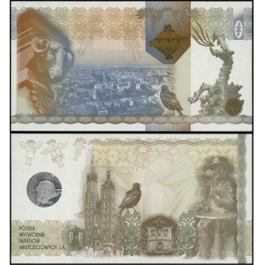 Polska, banknot testowy PWPW - 10 units - Kraków, bez daty (2010)