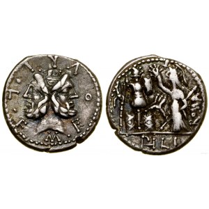 Republika Rzymska, denar, 119 pne, Rzym