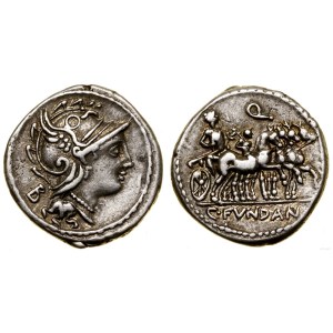Rímska republika, denár, 101 pred n. l., Rím