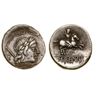 Republika Rzymska, denar, 82 pne, Rzym