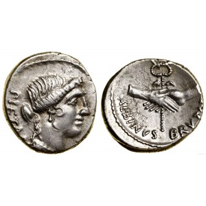 Rímska republika, denár, 48 pred n. l., Rím