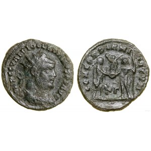 Římská říše, antoniniánské mince, 295-299, Cisicus