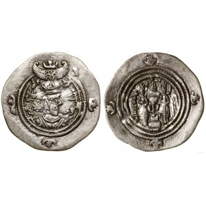 Perzia, drachma, 22. rok vlády, mincovňa BBA (?)