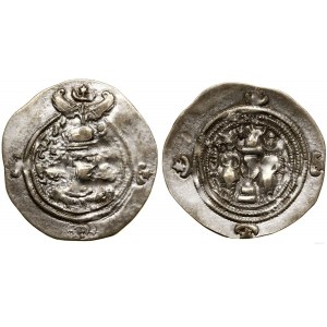 Perzia, drachma, dátum nečitateľný, mincovňa AY?
